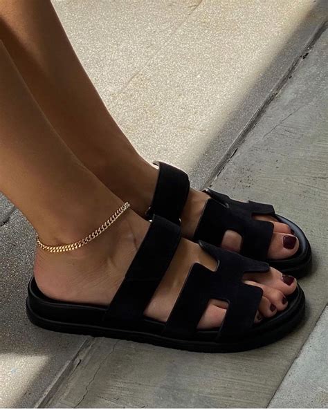 hermes sandals on feet|authentic hermes sandals.